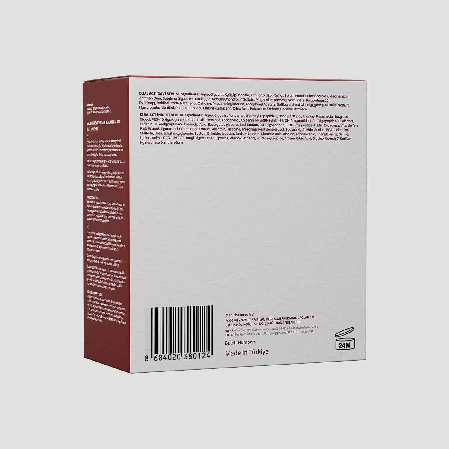 Morphiya Growth Revive Scalp Serum Dual Act (Day+Night)