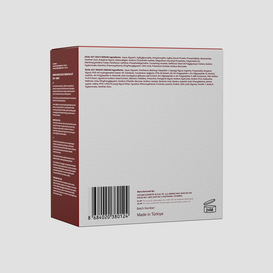 Morphiya Growth Revive Scalp Serum Dual Act (Day+Night)